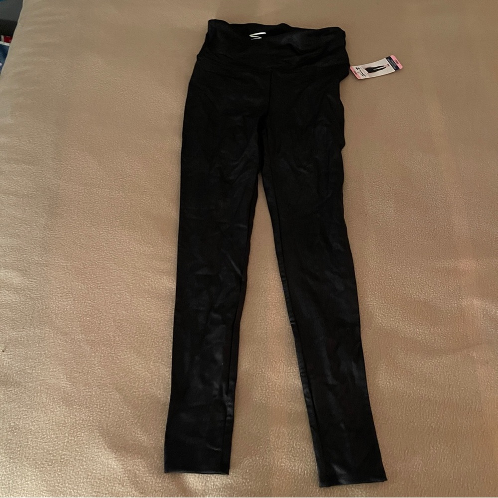Leather leggings